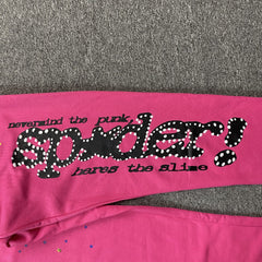 Sp5der P*Nk V2 Sweatpants Pink