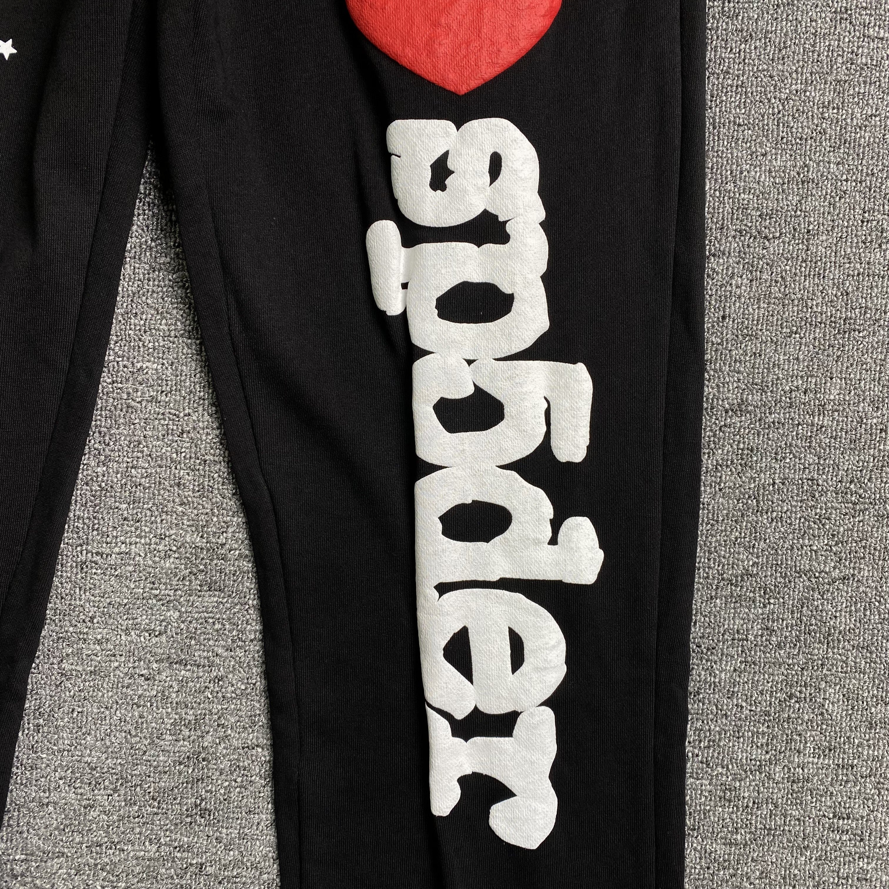 Sp5der Souvenir Sweatpants Black