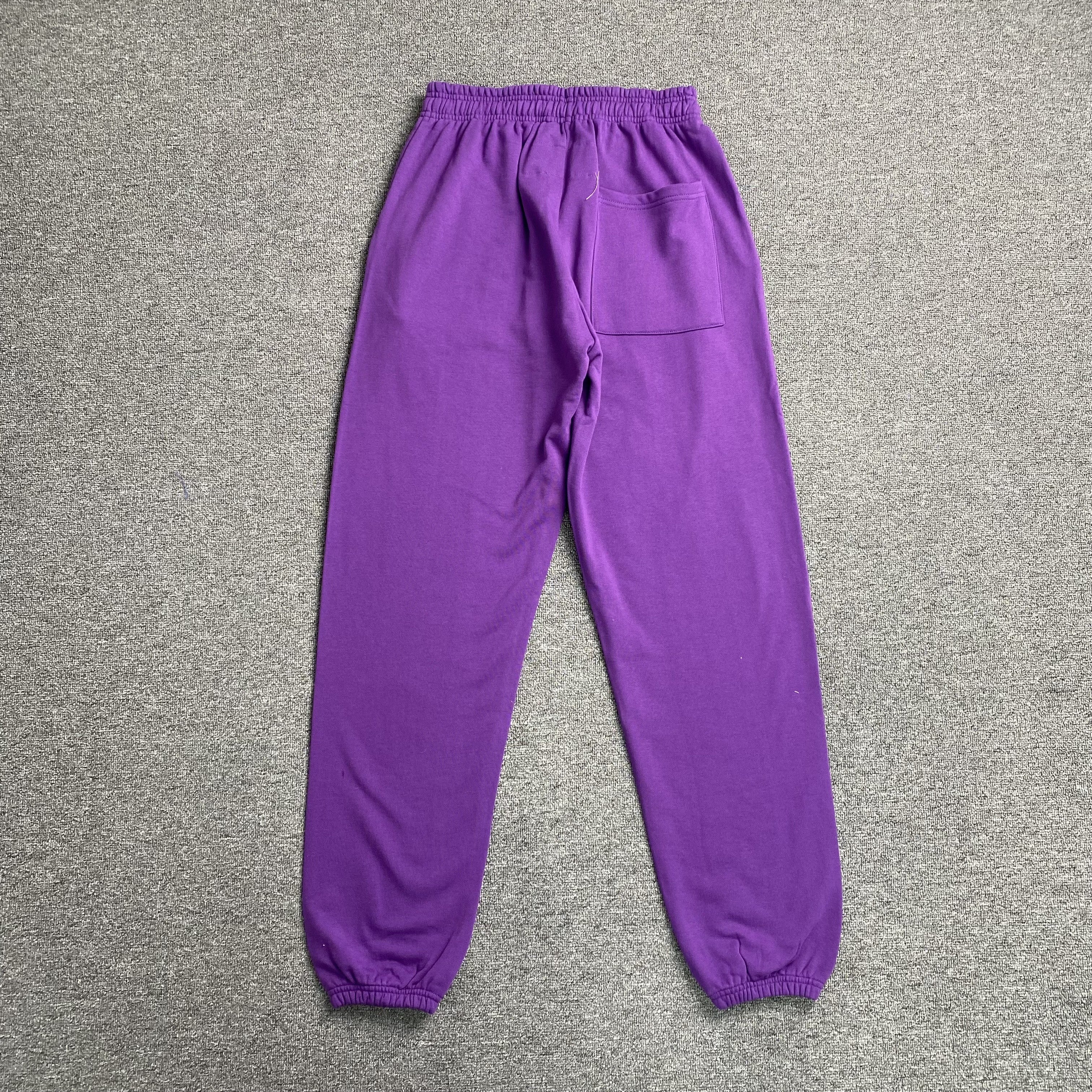Sp5der Star Og Web V2 Sweatpants Purple