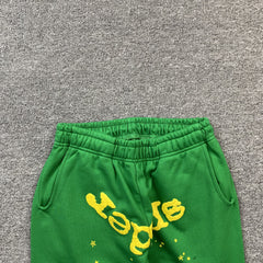 Sp5der Star Og Web V2 Sweatpants Slime Green