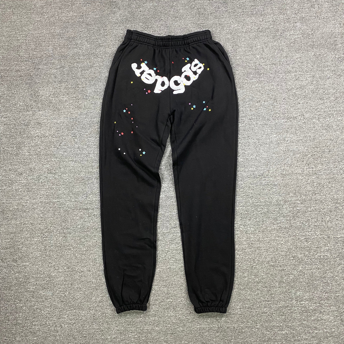 Sp5der Wait Web Sweatpants Black