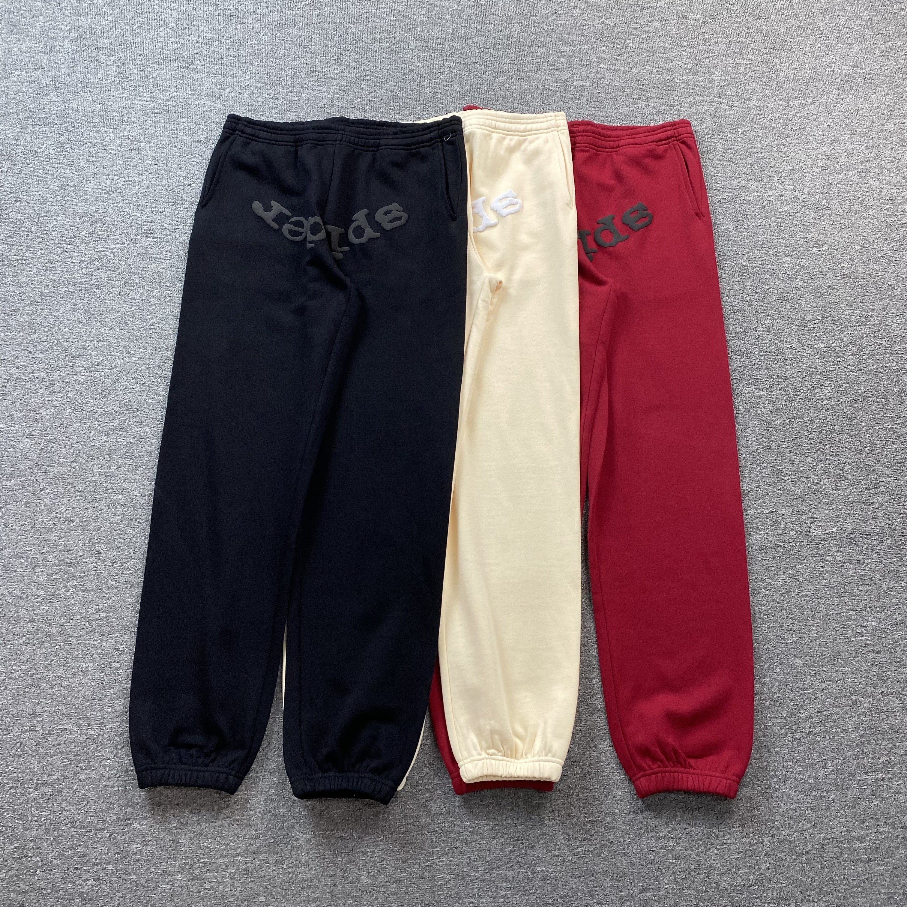 Sp5der Web Sweatpants Black