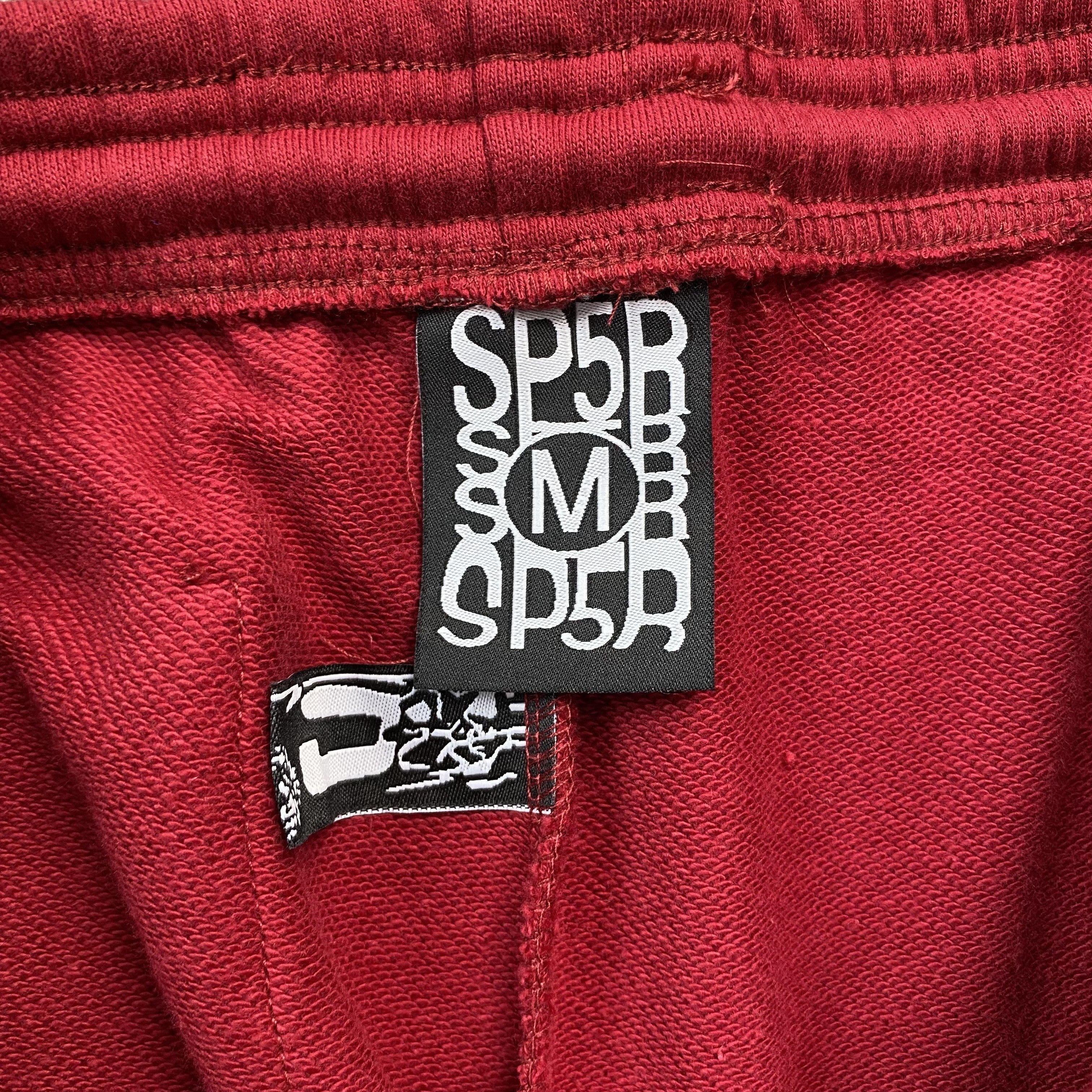 Sp5der Web Sweatpants Red