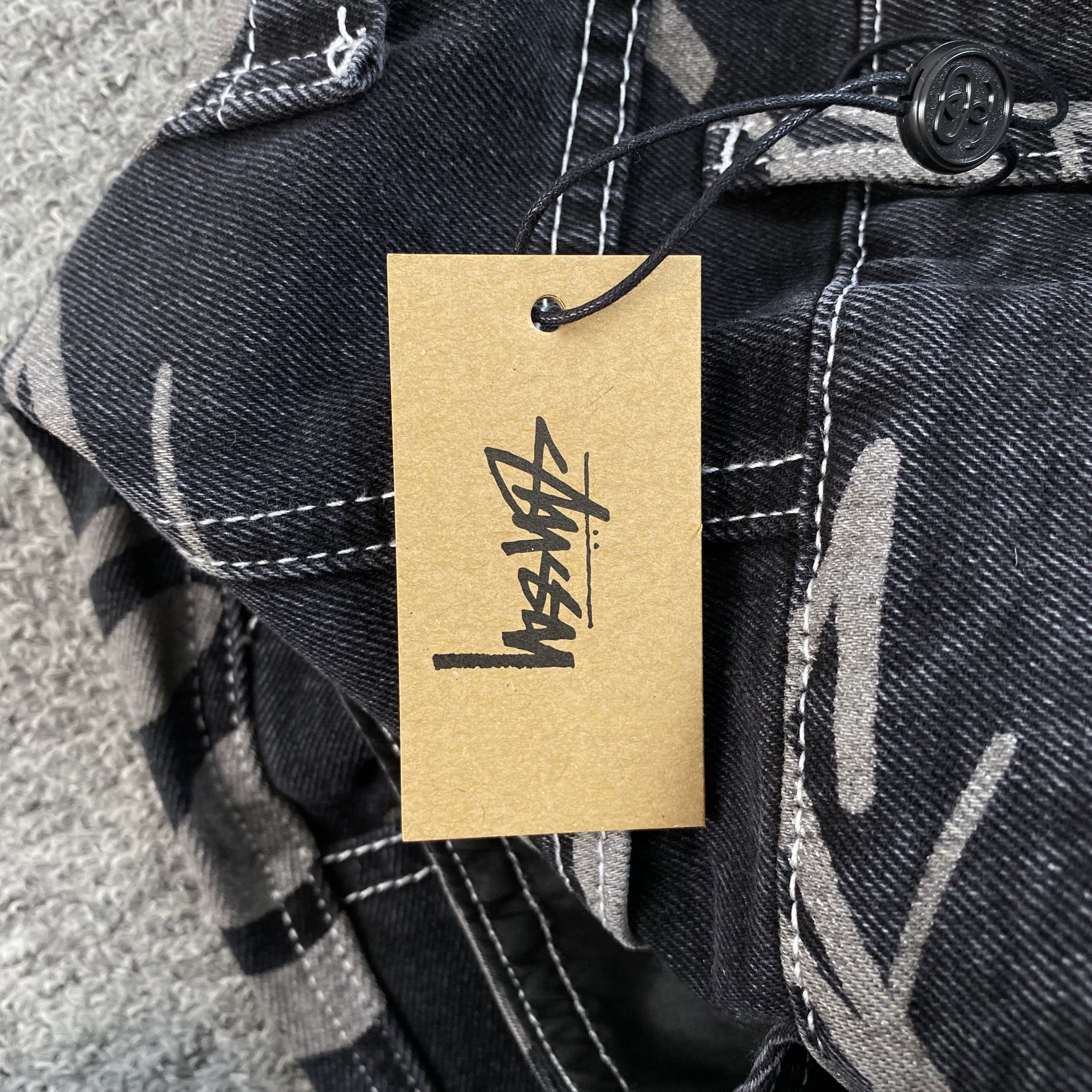 Stussy 8 Ball Jeans Black