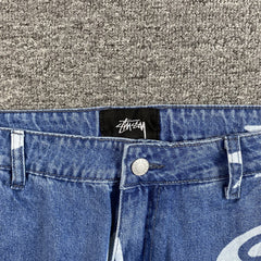 Stussy 8 Ball Jeans Blue