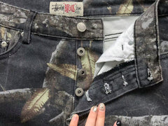 Stussy Big Ol' Denim Shorts Camo