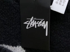 Stussy Dice Mohair Knit Sweater Black