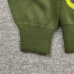Stussy Laguna Icon Sweater Dark Green