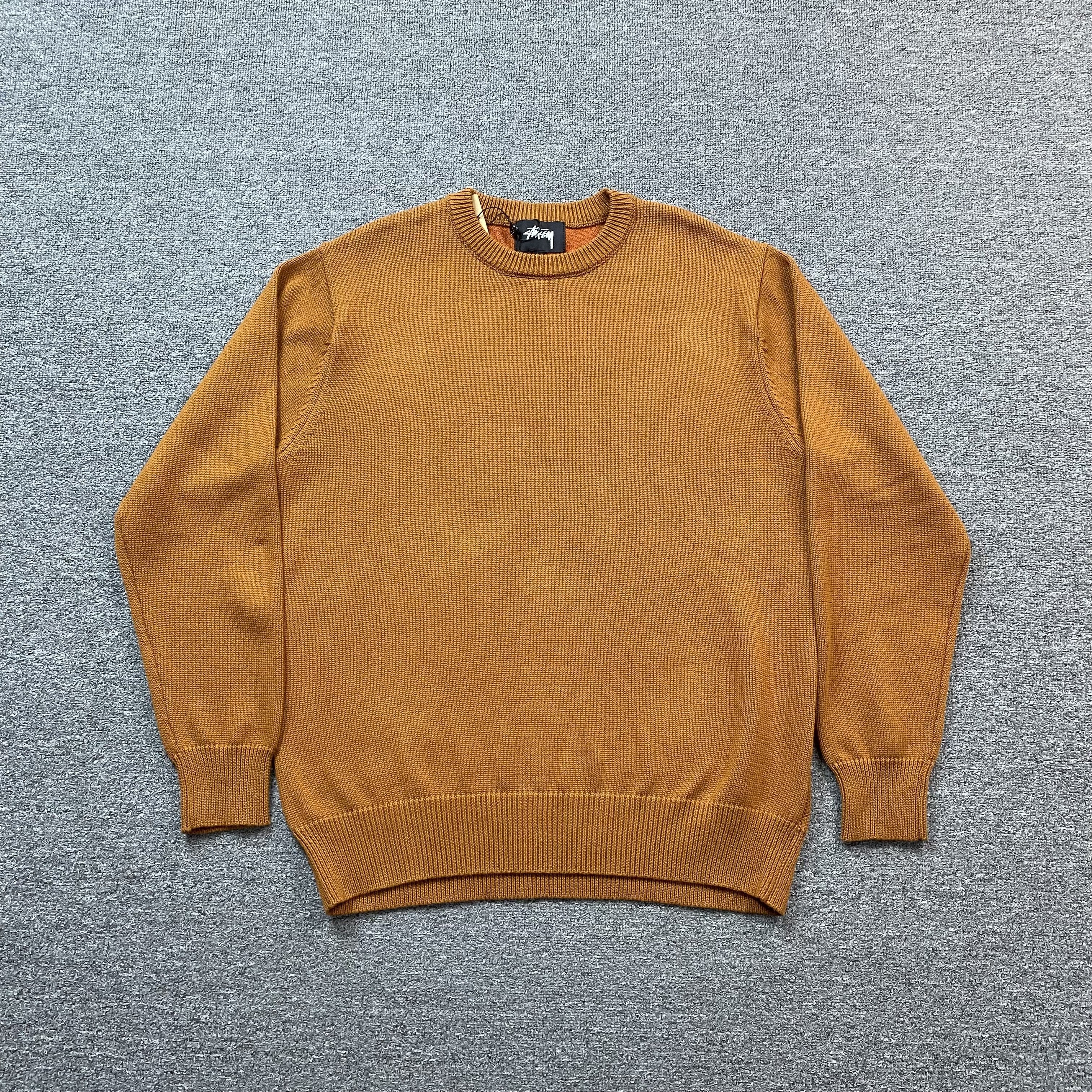 Stussy Laguna Icon Sweater Tan