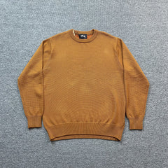 Stussy Laguna Icon Sweater Tan