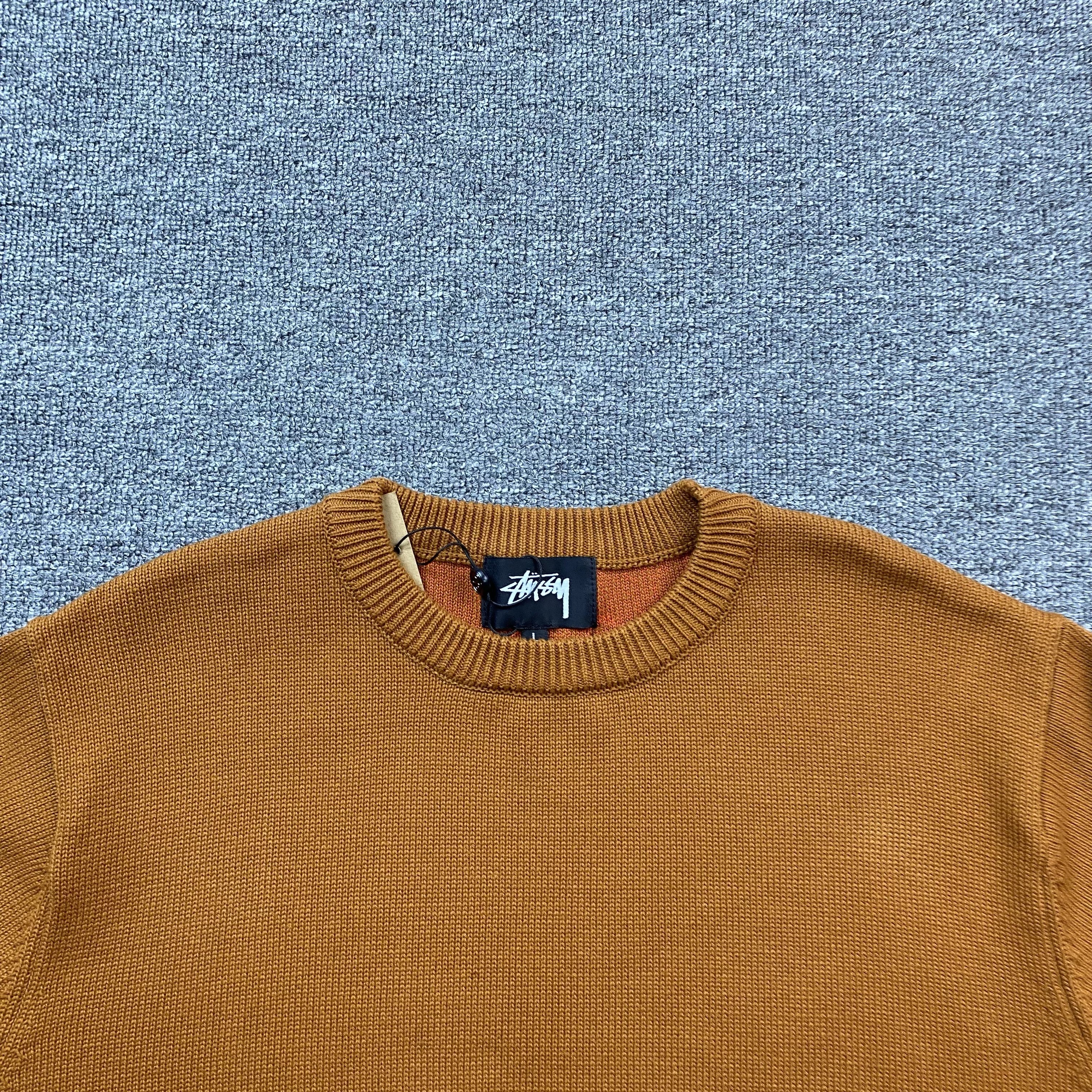 Stussy Laguna Icon Sweater Tan