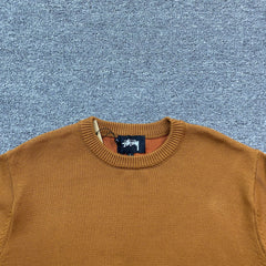 Stussy Laguna Icon Sweater Tan