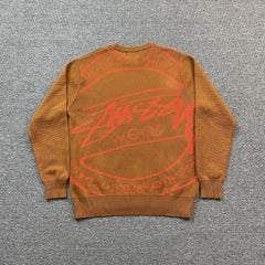 Stussy Laguna Icon Sweater Tan