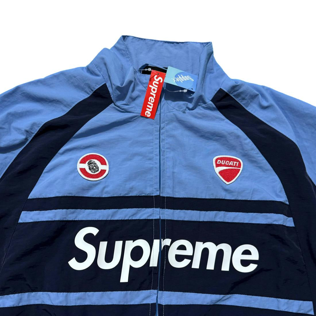 Supreme Ducati Tracksuit Light Blue