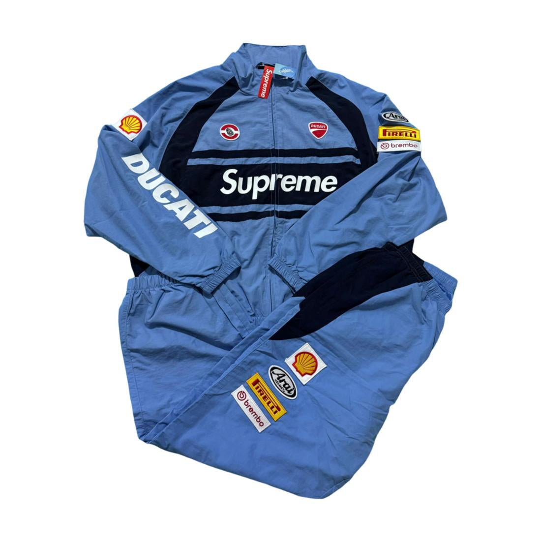 Supreme Ducati Tracksuit Light Blue