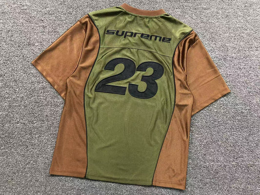Supreme Jordan Warm Up Jersey Olive