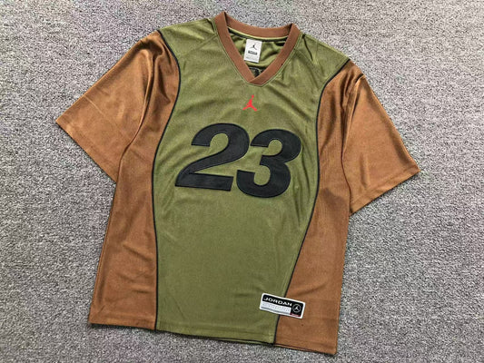 Supreme Jordan Warm Up Jersey Olive