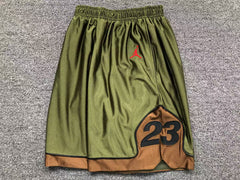 Supreme Jordan Warm Up Short Olive