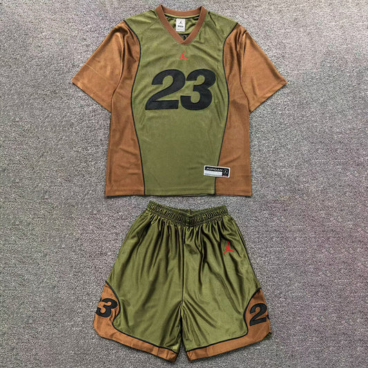 Supreme Jordan Warm Up Tracksuit Olive