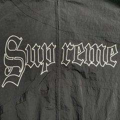 Supreme Old English Track Jacket Black