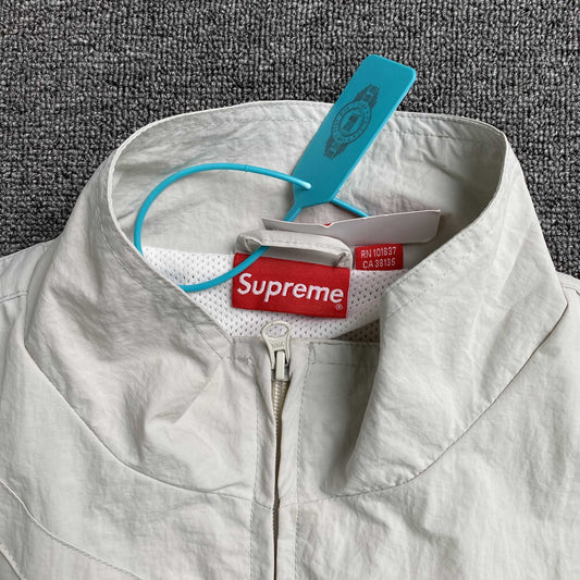 Supreme Old English Track Jacket White