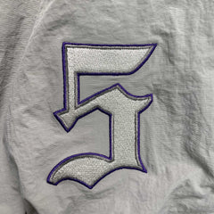 Supreme Old English Track Jacket White