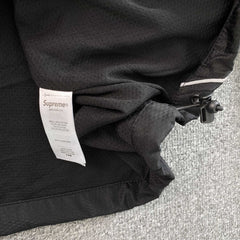 Supreme Reflective Piping Pullover Black