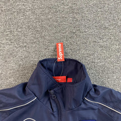 Supreme Reflective Piping Pullover Navy