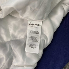 Supreme SpongeBob SquarePants Jeff Hamilton Racing Jacket White