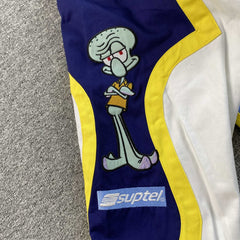 Supreme SpongeBob SquarePants Jeff Hamilton Racing Jacket White