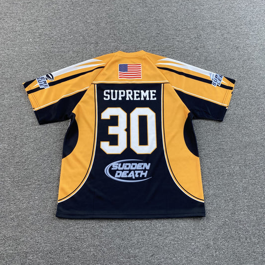 Supreme Sudden Death Football Jersey Black