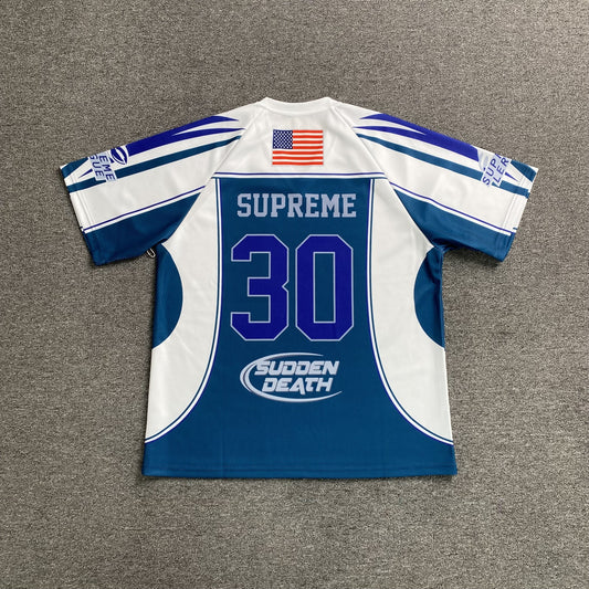 Supreme Sudden Death Football Jersey Teal