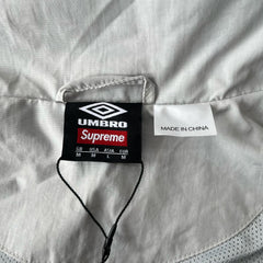 Supreme Umbro Track Jacket Grey