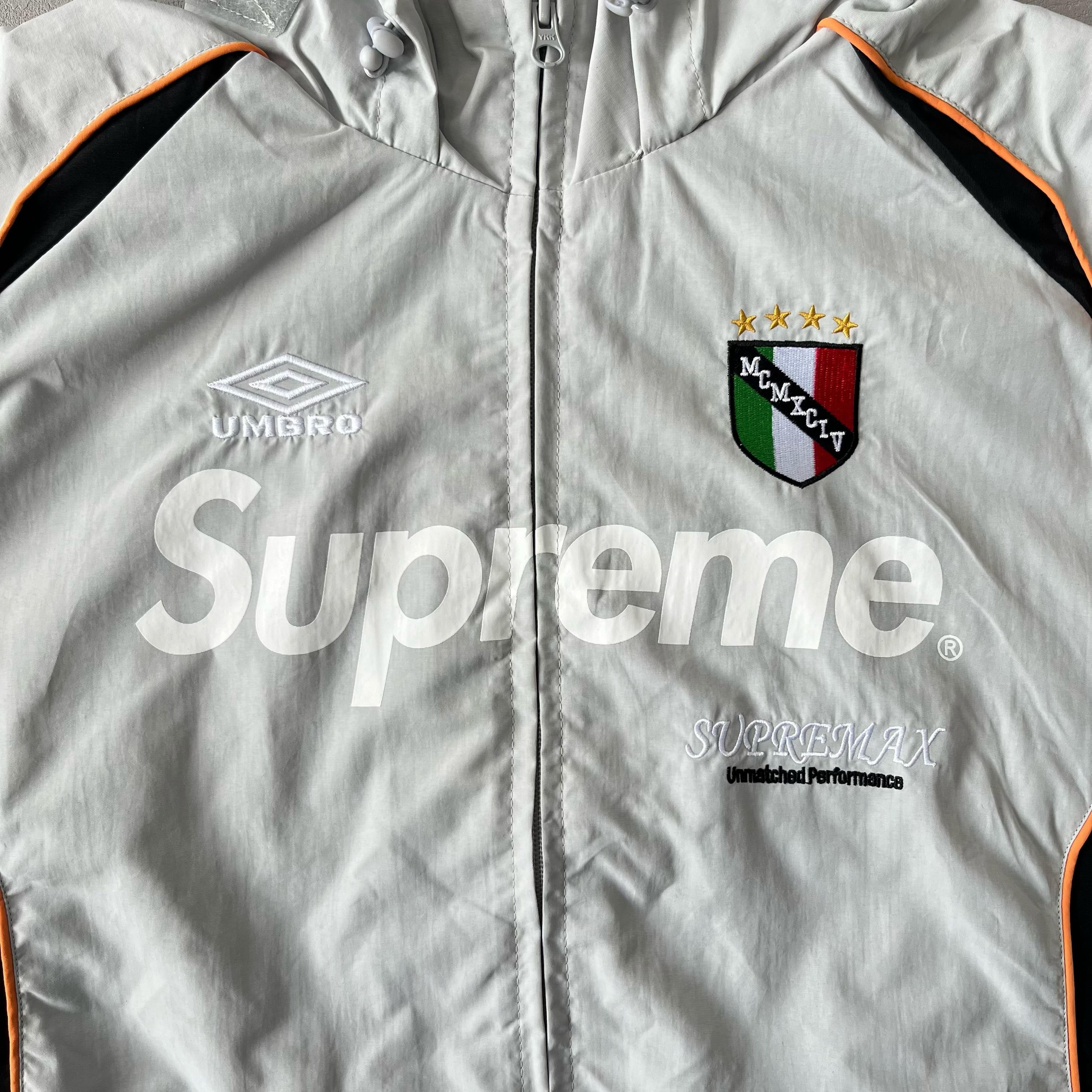 Supreme Umbro Track Jacket Grey