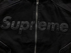 Supreme Vanson Leathers Cordura Cotton Jacket Black