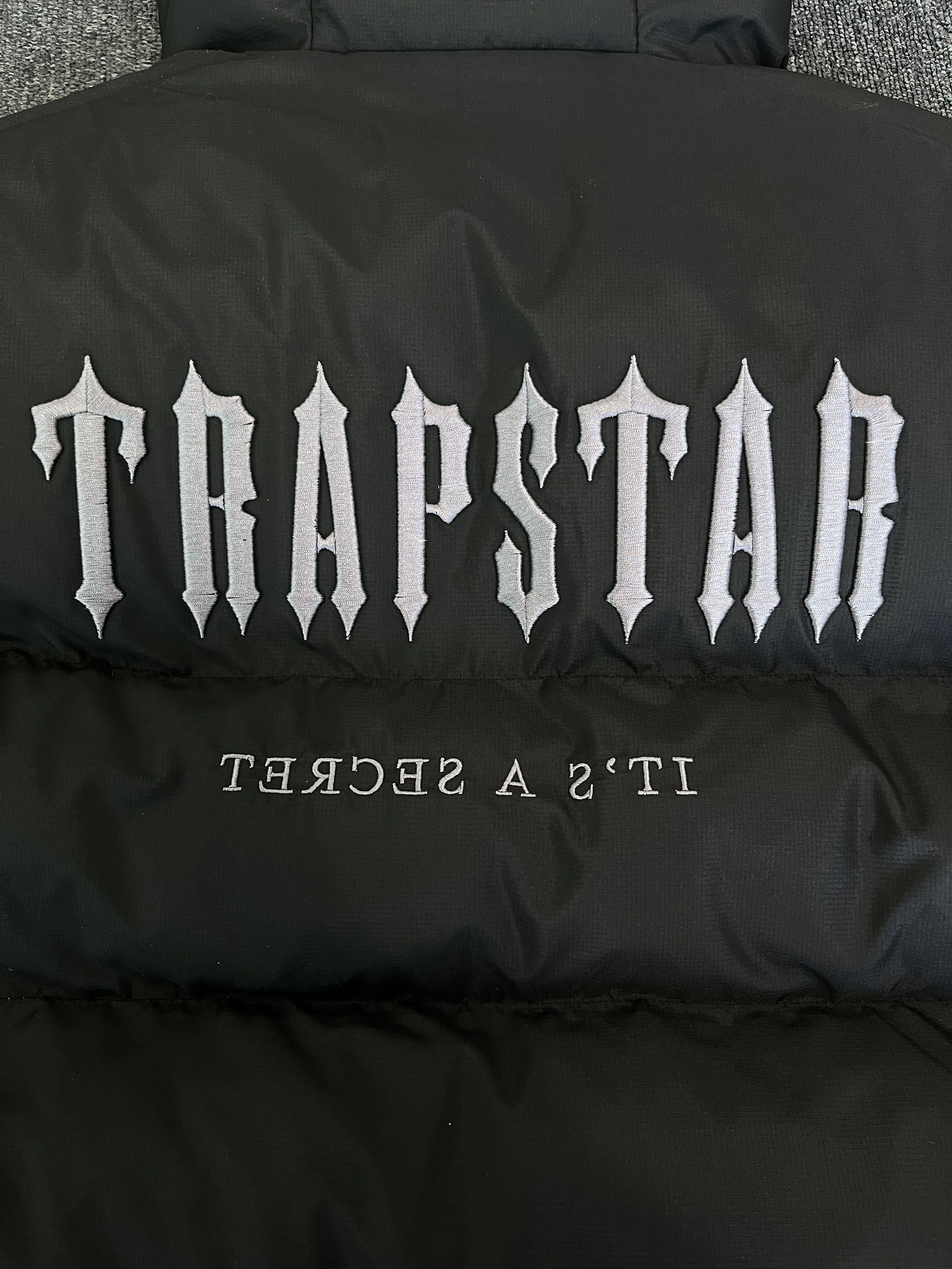 Trapstar Decoded Hooded 2.0 Puffer Jacket Black