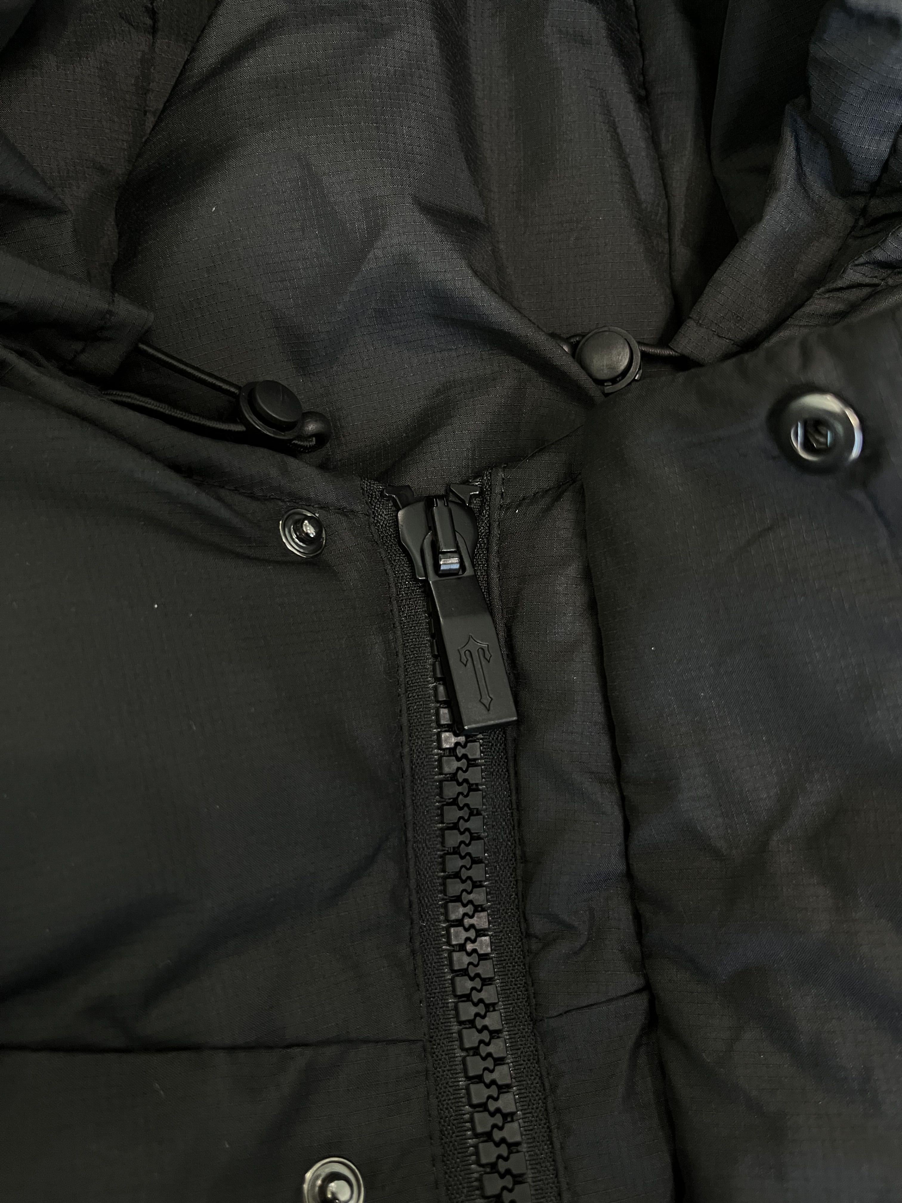 Trapstar Decoded Hooded 2.0 Puffer Jacket Black
