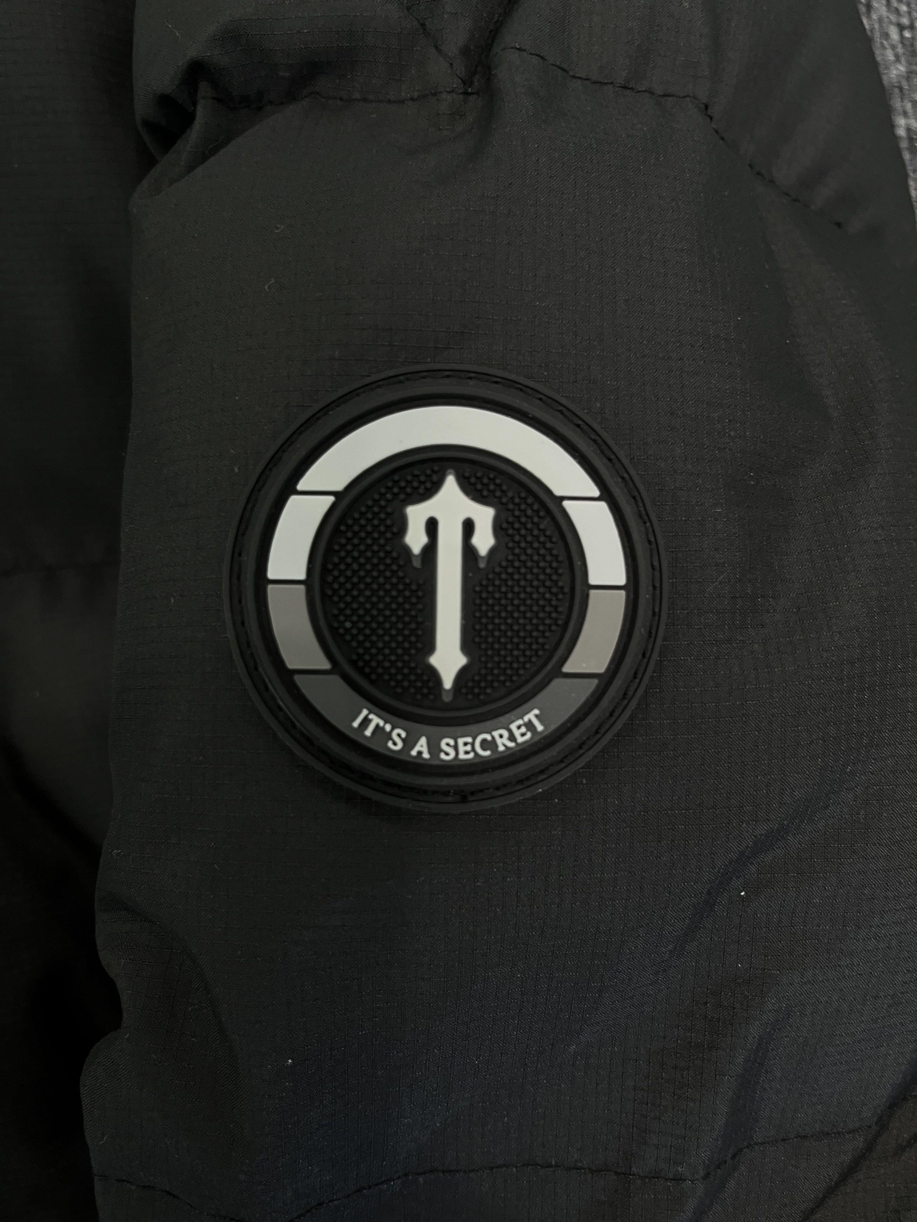 Trapstar Decoded Hooded 2.0 Puffer Jacket Black