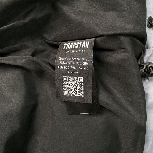 Trapstar Decoded Hooded 2.0 Puffer Jacket Black Gradient