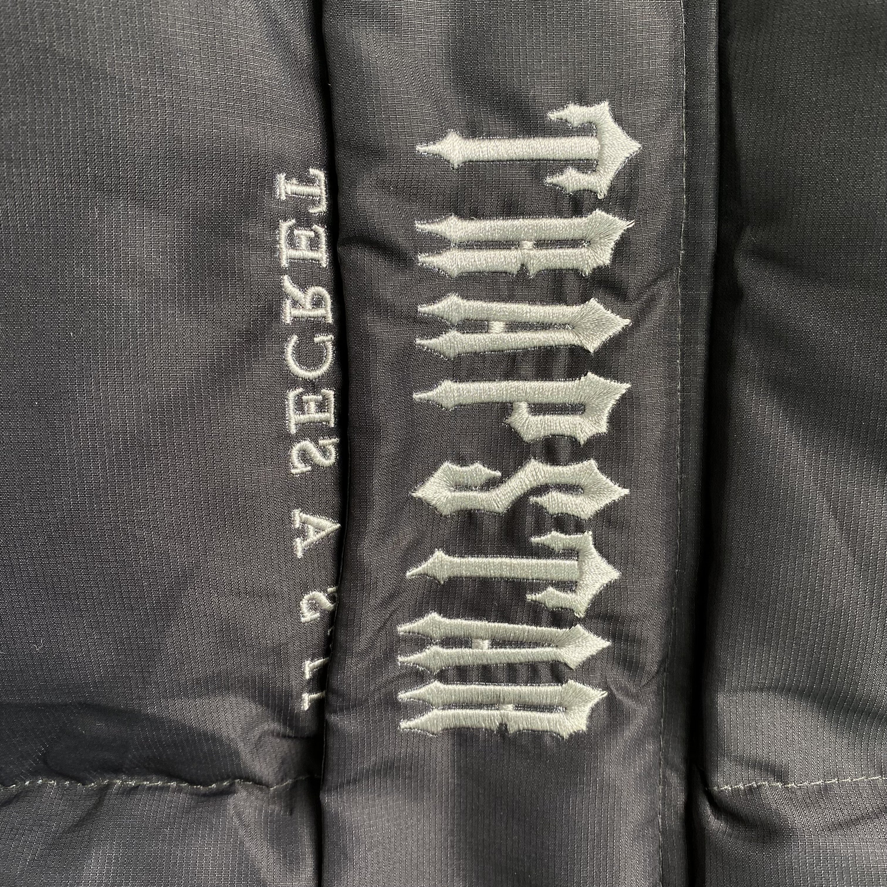 Trapstar Decoded Hooded 2.0 Puffer Jacket Black Gradient