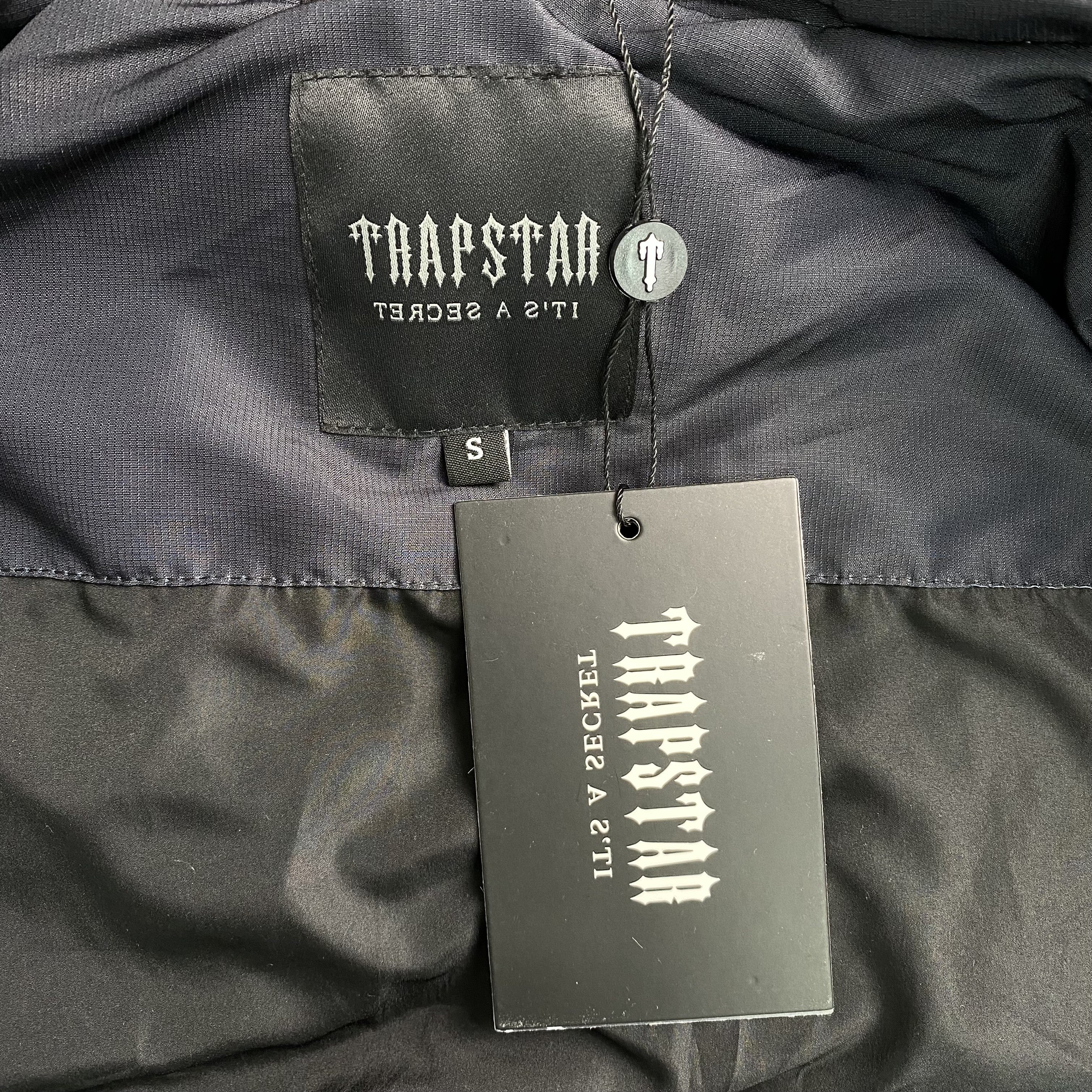 Trapstar Decoded Hooded 2.0 Puffer Jacket Black Gradient