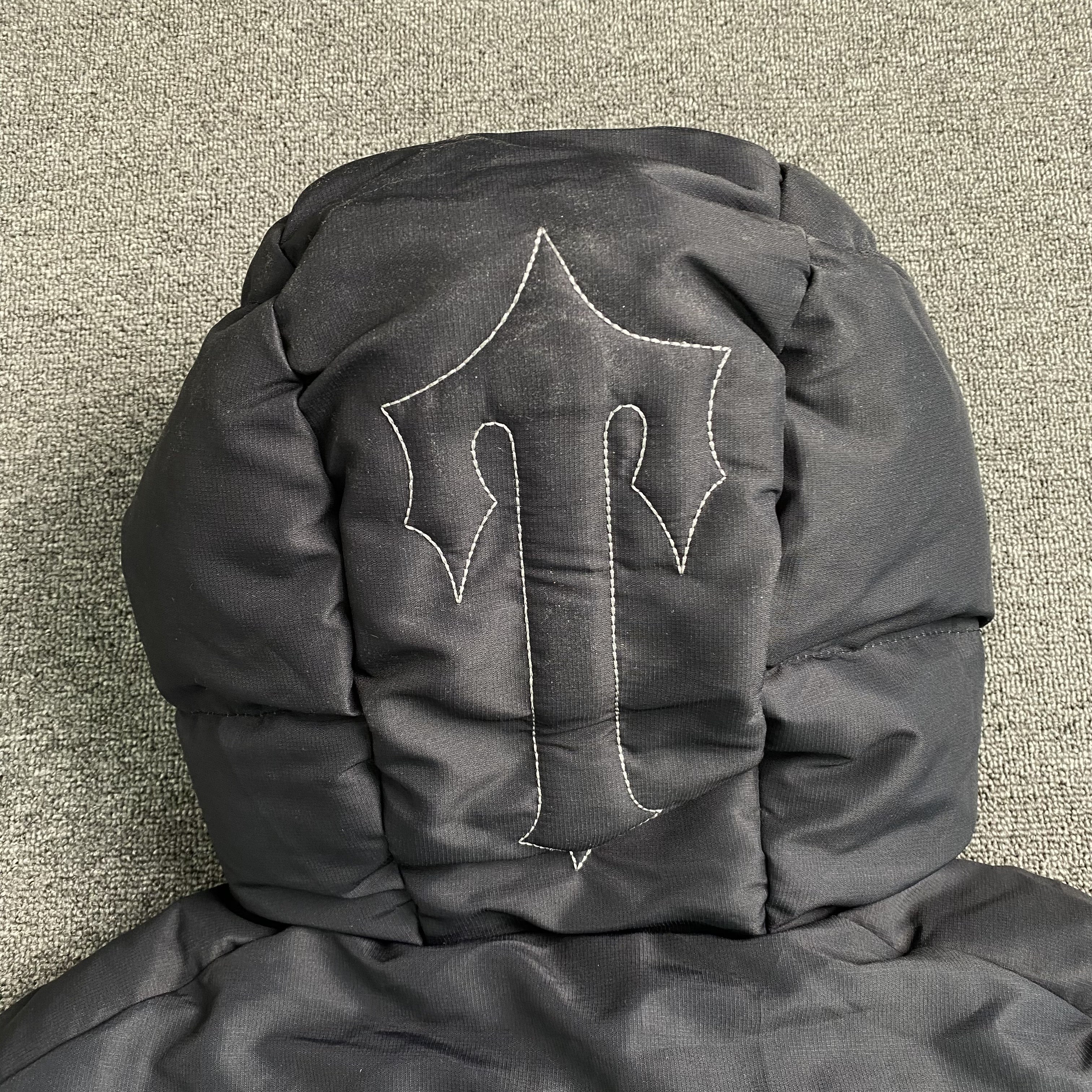 Trapstar Decoded Hooded 2.0 Puffer Jacket Black Gradient