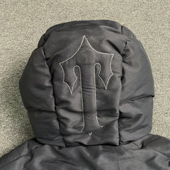 Trapstar Decoded Hooded 2.0 Puffer Jacket Black Gradient