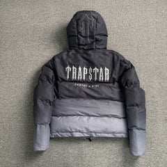 Trapstar Decoded Hooded 2.0 Puffer Jacket Black Gradient