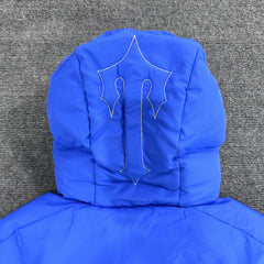 Trapstar Decoded Hooded 2.0 Puffer Jacket Dazzling Blue