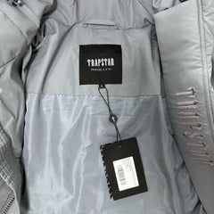 Trapstar Decoded Hooded 2.0 Puffer Jacket Grey