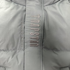 Trapstar Decoded Hooded 2.0 Puffer Jacket Grey