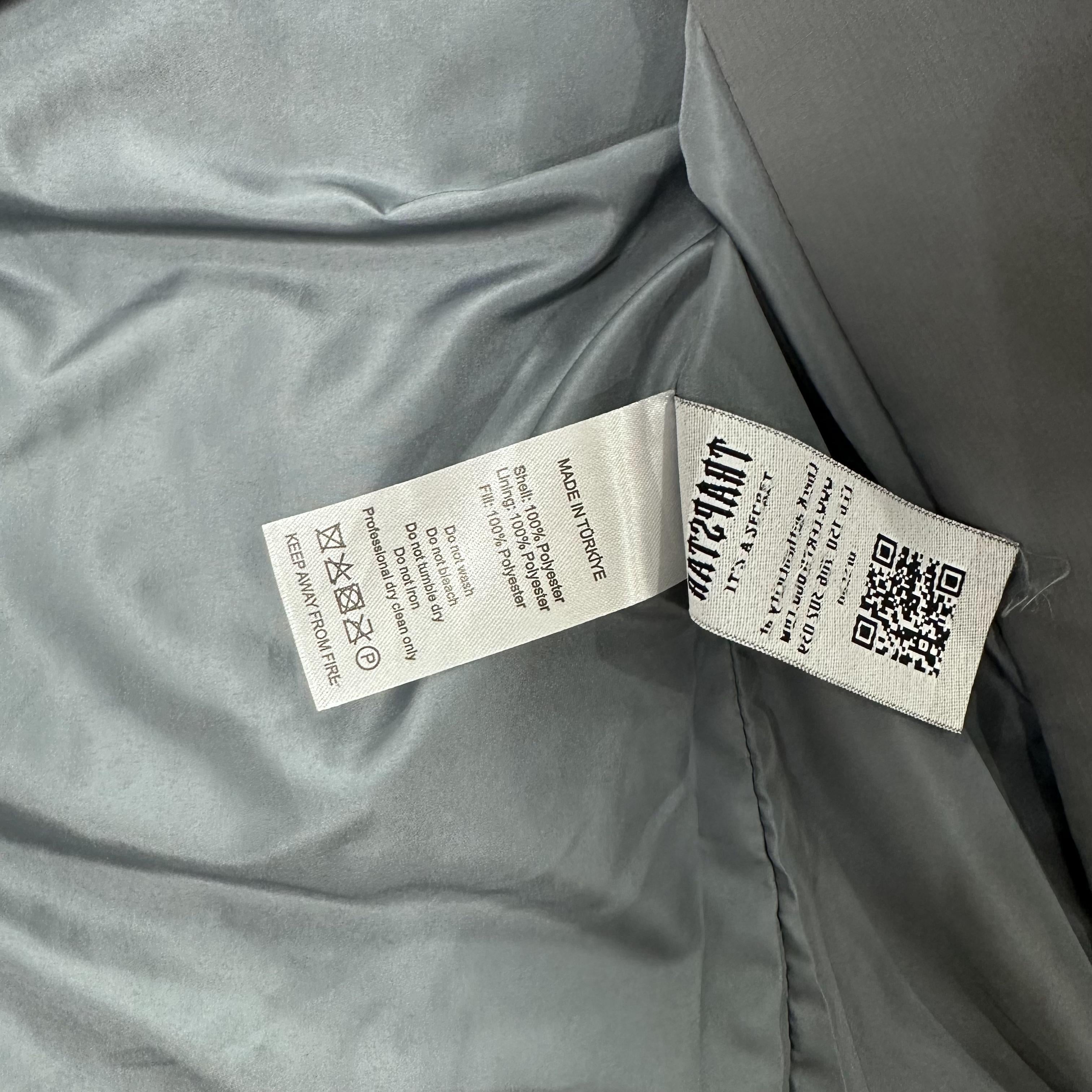 Trapstar Decoded Hooded 2.0 Puffer Jacket Grey