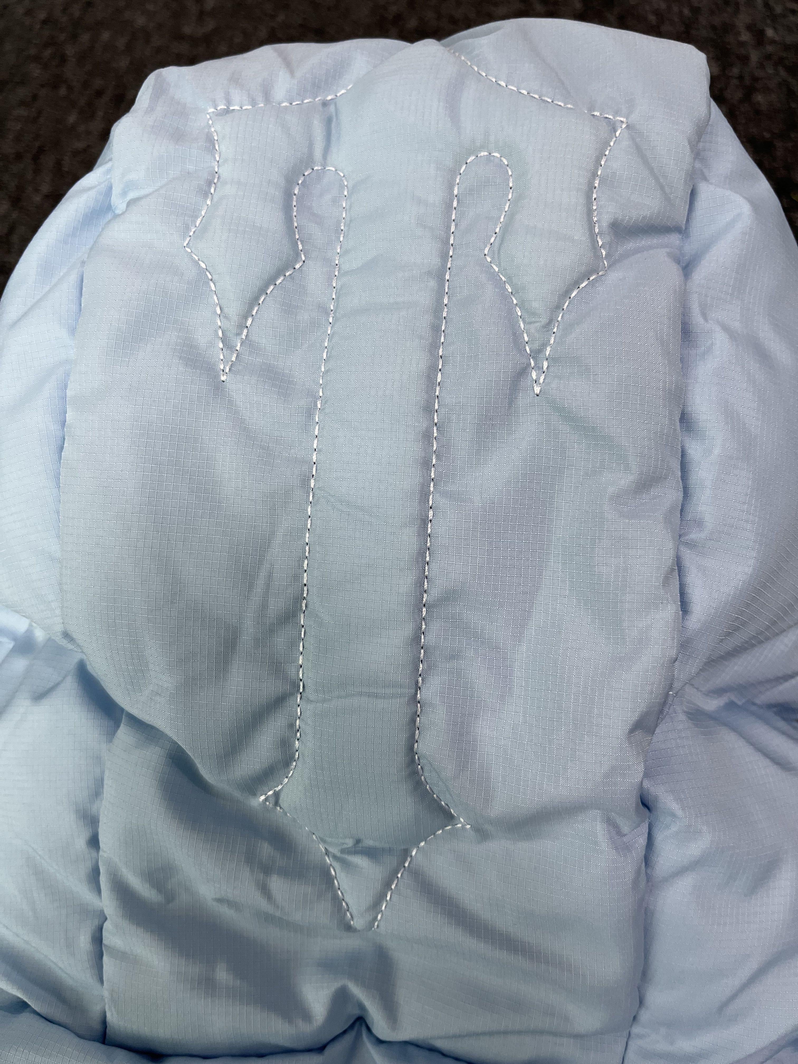 Trapstar Decoded Hooded 2.0 Puffer Jacket Ice Blue