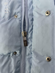 Trapstar Decoded Hooded 2.0 Puffer Jacket Ice Blue